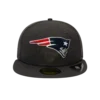 New Era - 59Fifty New England Patriots - Grå Fitted kasket