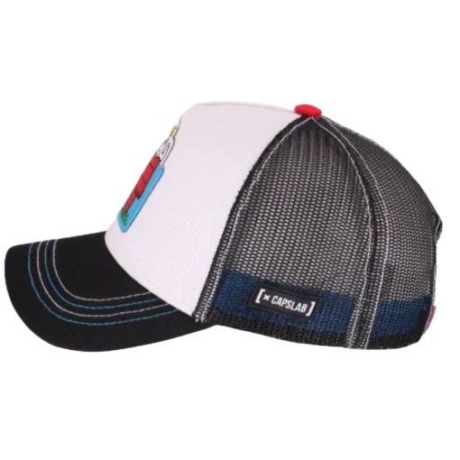 Capslab – Snoopy – Sort trucker-kasketsecond view