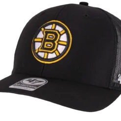 Boston Bruins Sort trucker-kasket - 47 Brand