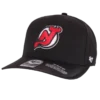 New Jersey Devils Sort justerbar NHL-kasket - 47 Brand