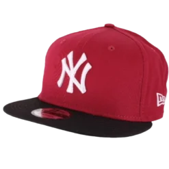 New Era - 9Fifty New York Yankees - Vinrød/sort snapback-kasket
