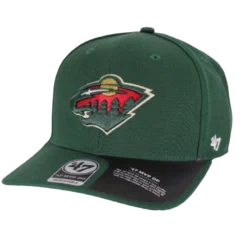 Minnesota Wilds  Cold Zone Grøn justerbar NHL-kasket - 47 Brand