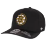 Boston Bruins Sort justerbar NHL-kasket - 47 Brand