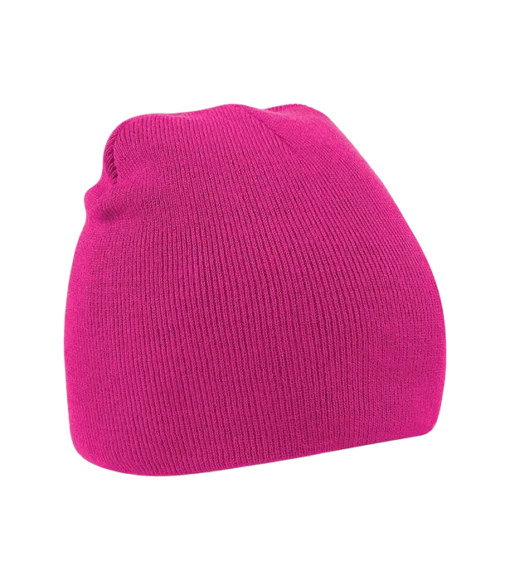 Beechfield - Beanie Knitted Hat - Lyserød hue