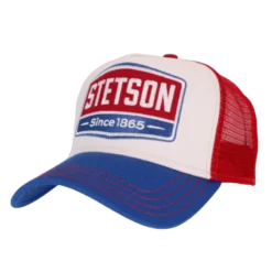 Stetson - Trucker Cap Gasoline - Rød Trucker kasket