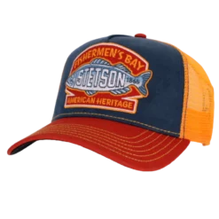 Stetson - Trucker Cap Fishermen´s Bay - Orange Trucker kasket