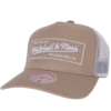 Mitchell & Ness - XL Box Logo - Hvid Trucker kasket