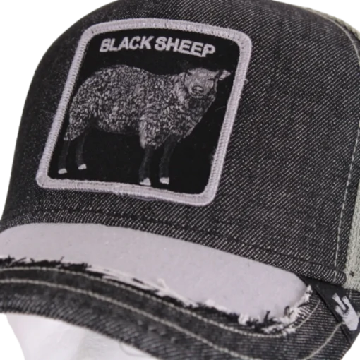 Goorin Bros - Silky Sheep - Sort trucker kasket