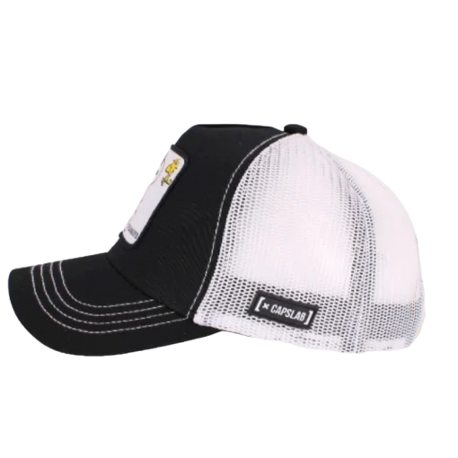 Capslab – Freegun Peanuts – Sort trucker-kasketsecond view