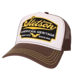 Stetson - Trucker Cap American Heritage - Brun trucker kasket