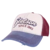 Stetson - Baseball Cap Vintage Distressed - Blå kasket