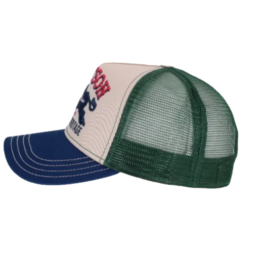 Stetson - Trucker Cap Cotton - Blå Trucker kasketsecond view