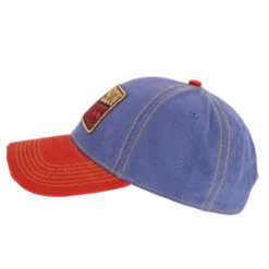Stetson - Baseball Cap Since 1865 Vintage Distressed - Blå kasket
