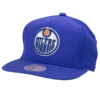 Mitchell & Ness - Oilers - Blå NHL-kasket