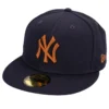 New Era - New York Yankees - marineblå 59Fifty Fitted kasket