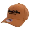 Mitchell & Ness - Pinscript - Orangebrun kasket