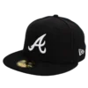 New Era – Atlanta Braves – Sort 59fifty Fitted kasket