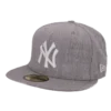 New Era – New York Yankees – gråmeleret 59fifty Fitted kasket