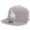 New Era – LA Dodgers – Grå 59fifty Fitted kasket