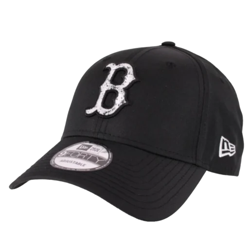 Boston Red Sox Sort MLB regulerbar kasket - New Era 9Forty