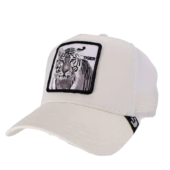 Goorin Bros – White Tiger – Hvid trucker-kasket