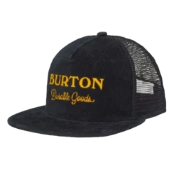 Burton - Durable Goods - Sort Trucker snapback-kasket