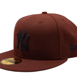 New Era - 59Fifty New York Yankees - Vinrød Fitted kasket