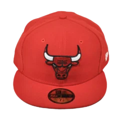 New Era - 59Fifty Chicago Bulls - Rød Fitted kasket