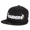 New Era - Oakland Raiders Flower Wordmark - Sort 9Fifty kasket