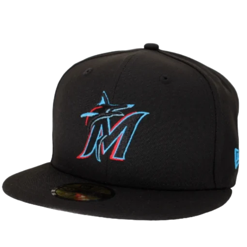 New Era - Miami Marlins - Sort 59Fifty Fitted kasket