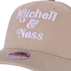 Mitchell & Ness - Retro logo own brand - Khaki kasket