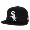 New Era - 9Fifty Chicagor White Sox - Sort Snapback Kasket