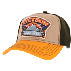 Stetson - Trucker Cap Hacksaw - Gul trucker kasket