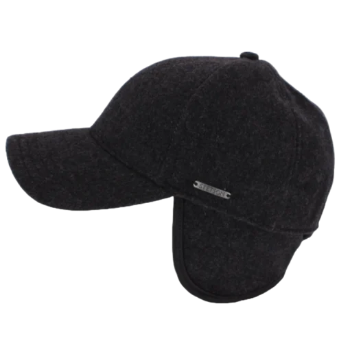 Stetson - Baseball Cap Wool/Cashmere - Sortsecond view