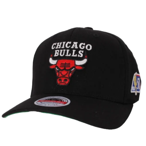 Mitchell & Ness -Chicago Bulls 50th Anniversary - Sort kasket