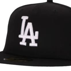 New Era - Team Side Patch LA Dodgers - Sort 59Fifty Fitted kasket