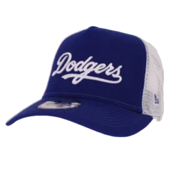 New Era - LA Dodgers - Blå trucker kasket
