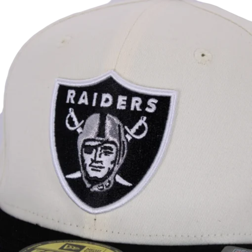 New Era - Las Vegas Raiders - Hvid 59Fifty Fitted kasket