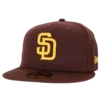 New Era - San Diego Padres - Brun 59Fifty Fitted kasket