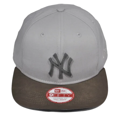 New Era - 9Fifty New York Yankees - Grå/Brun snapback-kasket