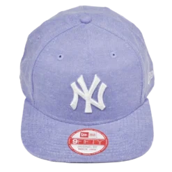 New Era - 9Fifty New York Yankees - Lyseblå snapback-kasket